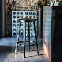 Tabouret de bar contemporain / en fonte...