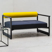 Canapé contemporain / gris / bleu / vert