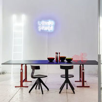 Table contemporaine / en tôle d'acier /...