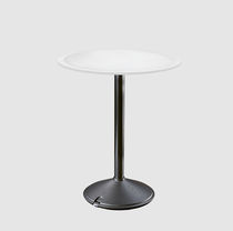 Table bistrot contemporaine / en marbre...