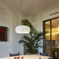 Suspension / en verre soufflé / contemporaine...