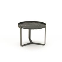Table d'appoint contemporaine / en verre...