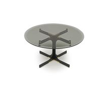 Table d'appoint contemporaine / en bois...
