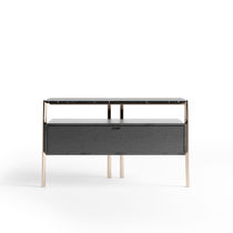 Commode contemporaine / en chêne / en bois...