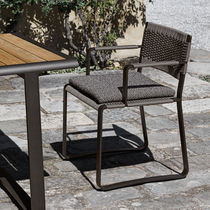 Chaise contemporaine / en corde / avec piètement...