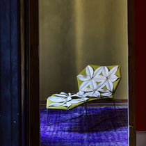 Chaise longue design original / en tissu...