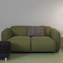 Canapé contemporain / en tissu / 2 places...