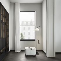 Pouf contemporain / en plastique / en cuir...
