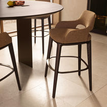 Chaise de bar contemporaine / en cuir /...
