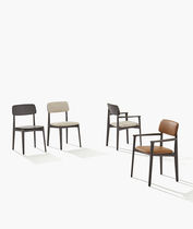 Chaise contemporaine / en cuir / en tissu...
