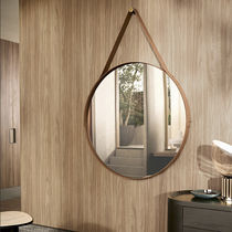 Miroir mural / contemporain / rond / en...