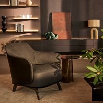 Fauteuil contemporain / en cuir / en tissu...