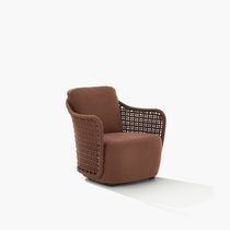 Fauteuil contemporain / en tissu / en acier...