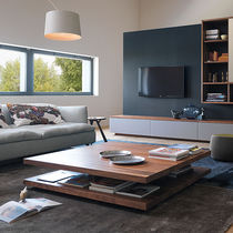 Table basse contemporaine / en verre / en...