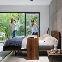 Lit double / contemporain / avec tête de...