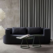 Canapé contemporain / en tissu / bois /...