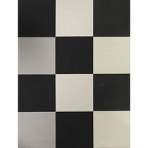 Tapis contemporain / géométrique / en fibre...