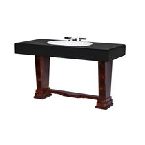 Console pour lavabo en bois