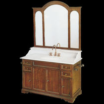 Meuble vasque à poser / en bois / contemporain...