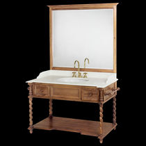 Console pour lavabo en bois