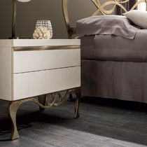 Table de chevet classique / en bois / rectangulaire...