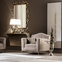 Fauteuil classique / en tissu