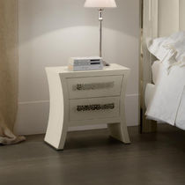Table de chevet classique / en bois / rectangulaire...