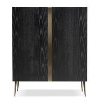 Buffet haut / contemporain / en bois / en...