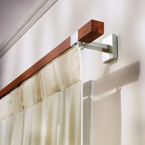 Tringle à rideaux en aluminium / en bois