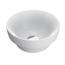 Vasque à poser / en céramique / ronde /...