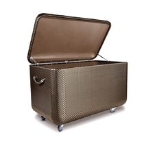 Coffre contemporain / de jardin / en aluminium...