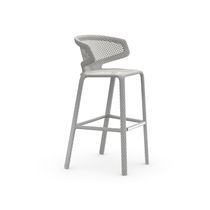 Chaise de bar contemporaine / en aluminium...