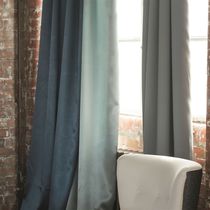 Tissu pour rideaux / uni / en satin
