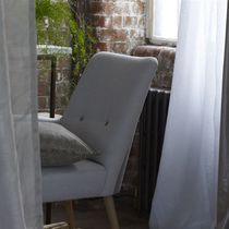 Tissu d'ameublement / pour rideaux / uni...
