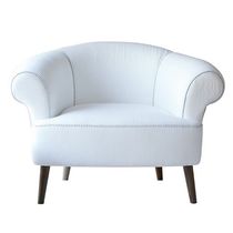 Fauteuil chesterfield / en textile / tapissé...