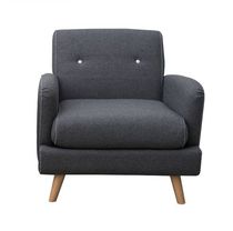 Fauteuil classique / en tissu / à dossier...