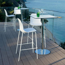 Table mange-debout contemporaine / aluminium...