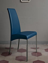 Chaise contemporaine / en laine / en cuir...