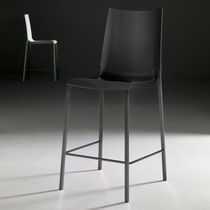 Chaise de bar contemporaine / en chrome...