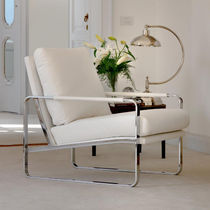 Fauteuil contemporain / en cuir / en tissu...