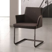 Chaise contemporaine / en tissu / en cuir...