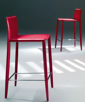 Chaise de bar contemporaine / en cuir /...