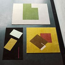 Tapis contemporain / à motif / en laine...