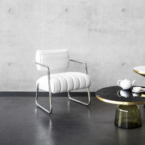 Fauteuil contemporain / en cuir / en tissu...