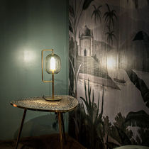 Lampe de table / en laiton / en verre /...