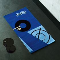 Tapis contemporain / à motif / en laine...