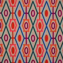 Tissu pour rideaux / à motif / en lin /...