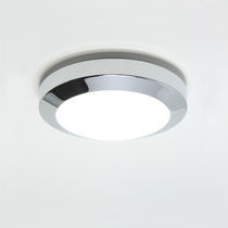 Plafonnier contemporain / rond / en verre...