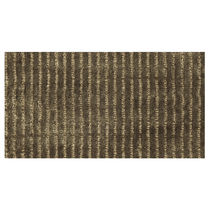 Tapis contemporain / à rayures / en soie...