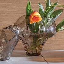Vase design original / en verre / fait main...
